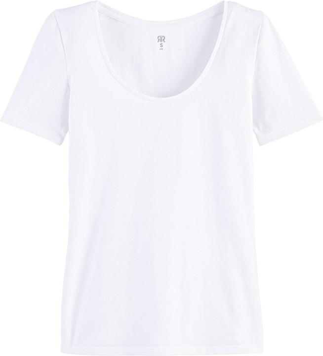 La Redoute Collections T-Shirt mit rundem Ausschnitt (XS)