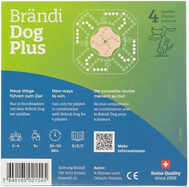 Produktbild Brändi Dog Plus 4-er (Deutsch, Französisch, Italienisch, Englisch)
