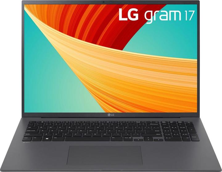 Actual product image LG Gram 17 (17", Intel Core i7-1360P, 32 GB, 2000 GB, DE)