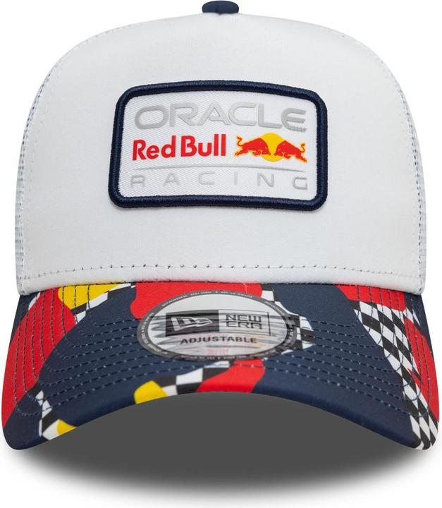 Actual product image New Era A-Frame Trucker Cap - ABSTRACT Red Bull Racing