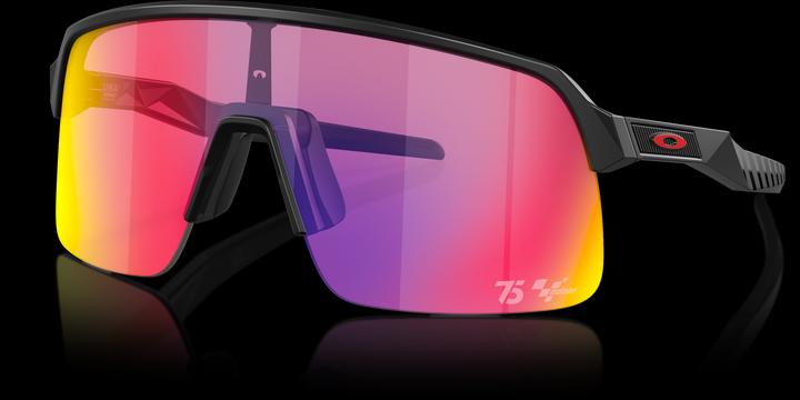 Image du produit Oakley Lunettes de vélo Sutro Lite Moto GP Prizm Road (Noir mat, Route Prizm)