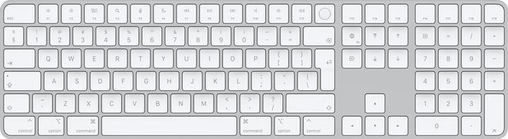 Apple Clavier Magic avec Touch ID et pavé numérique 2024 (DE, Sans fil)