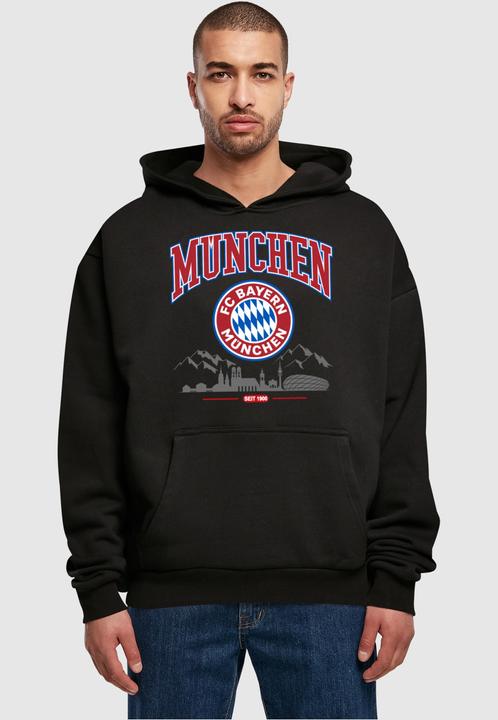Immagine prodotto FC Bayern München Felpa con cappuccio FC Bayern Skyline Ultra Heavy - 115303 (L)