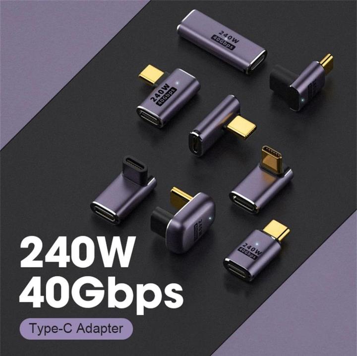 Productafbeelding PowerGuard USB C - USB C-adapter (USB 4.0, 240 W)