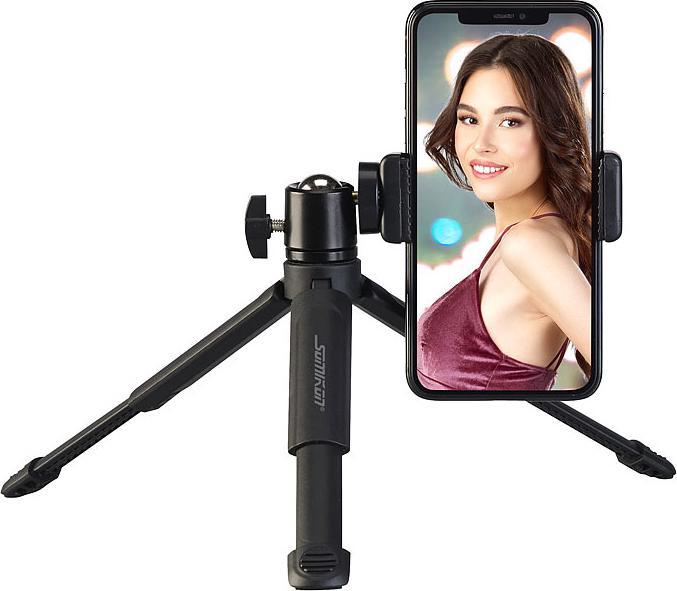 Produktbild Somikon 2er-Set Smartphone Stativ mit drehbare Smartphone Halterung (Metall)