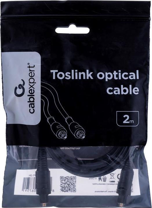 Actual product image Gembird Digital audio cable (optical) (2 m, Optical)