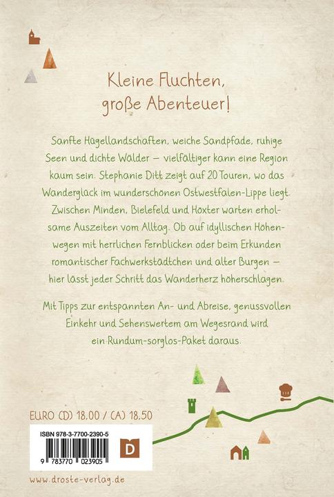 Produktbild Ostwestfalen-Lippe. Wandern für die Seele (Deutsch, Ditt, Stephanie, 2022)