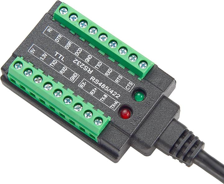 Produktbild Exsys USB Seriell Kabel 1x RS232/422/485/TTL (1 m)