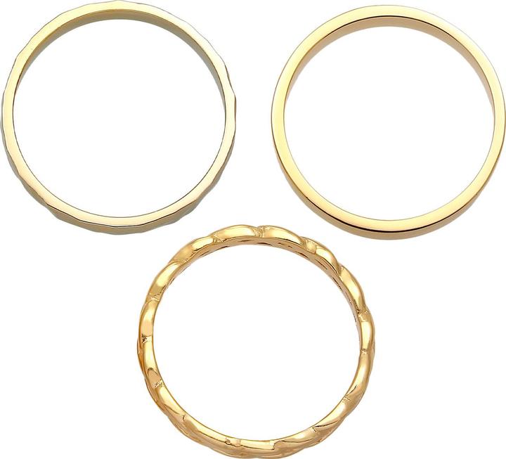 Immagine prodotto Elli Organico, Set di anelli (54, 925 Argento)