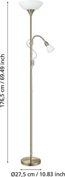 Actual product image EGLO Up 2 (E27)
