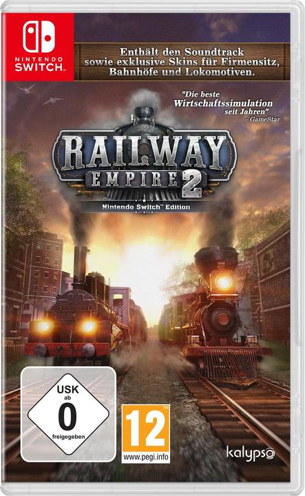 Actual product image Railway Empire 2 - Deluxe Edition (Switch, Switch Lite, Switch OLED)