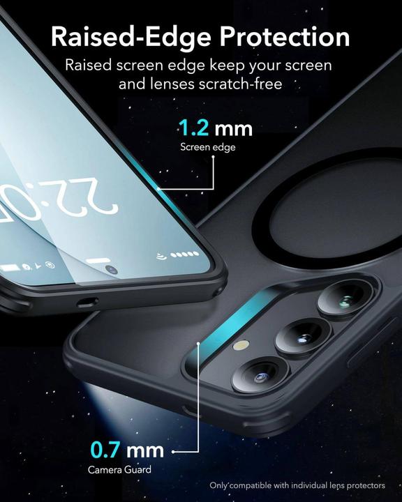 Actual product image ESR Classic Hybrid HaloLock Case (Samsung Galaxy S25+)
