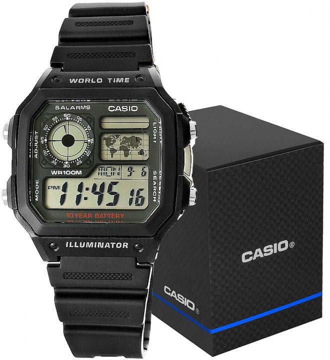 Image du produit Casio Ae-1200wh-1avef (Montre numérique, 45 mm)