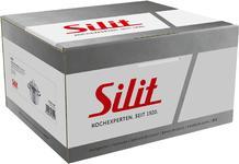 Produktbild Silit Kochtopf Fleischtopf Induktion 16cm Glasdeckel 1,9l Achat Edelstahl 18/10 (16 cm, Bräter + Schmortopf, Edelstahl)