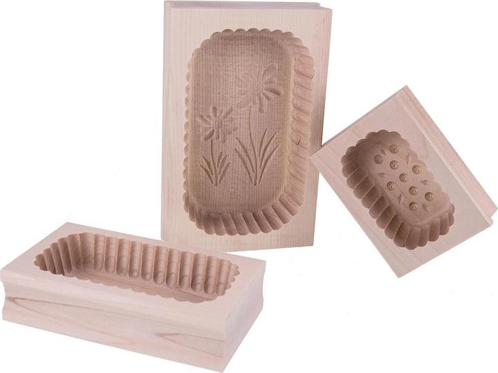 Actual product image Hauptner Maple butter moulds