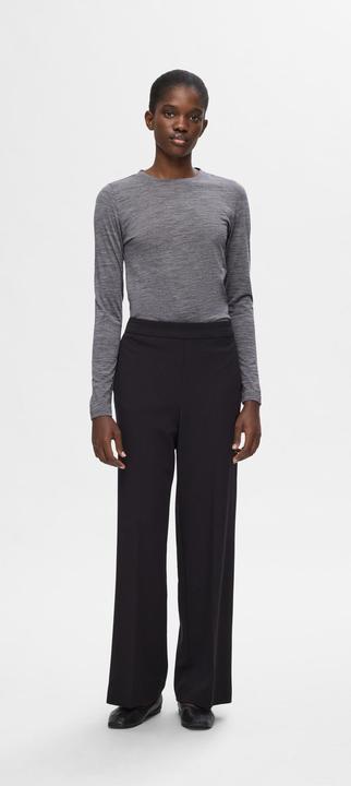 Produktbild Selected Femme 100% Woll Oberteil mit langen Ärmeln (L)
