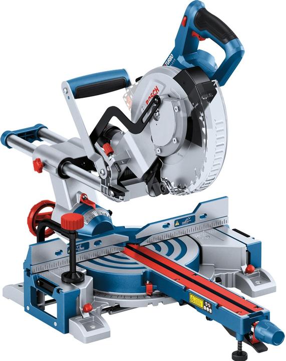 Actual product image Bosch Professional Scie pendulaire à onglet à accu BOSCH Click+Go GCM 18V-216 D BITURBO