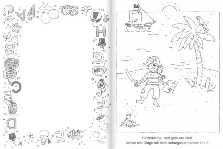 Produktbild Mein Lern- und Übungsblock Vorschule. Erste Zahlen- und Buchstabenspiele (Deutsch, Carola Schäfer, 2014)