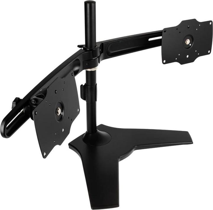 Produktbild Silverstone SST-ARM23BS-L - Dual Monitorarm (Tisch, 32.01")