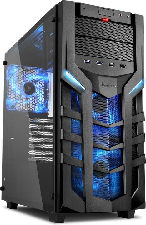 Actual product image Sharkoon DG7000-G BLUE (ATX)