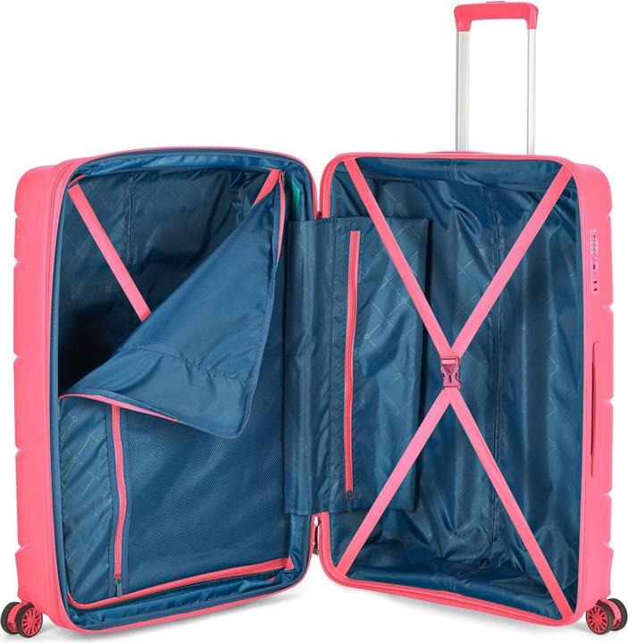 Actual product image Modo by Roncato Starlight 3.0 4 Rollen Trolley 66 cm mit Dehnfalte (74 l, L (90 - 115l))