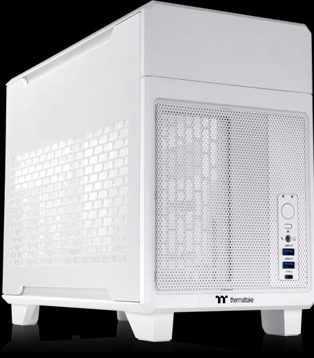 Actual product image Thermaltake Tt TR100 Snow White (Mini-ITX)