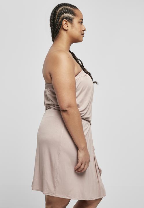 Actual product image Urban Classics Ladies Viscose Short Bandeau Dress (XL)