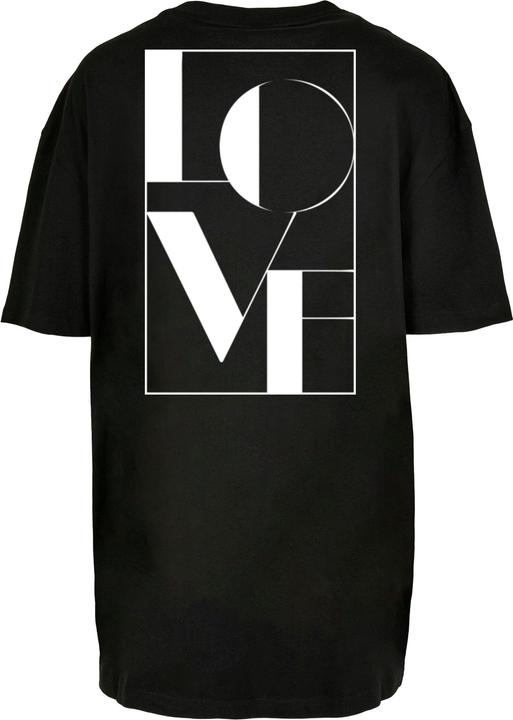 Actual product image Merchcode Ladies Love Oversized Boyfriend Tee - 118331 (4XL)