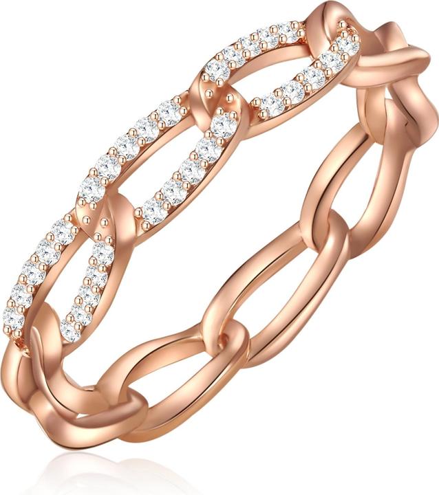 Immagine prodotto Glanzstücke München Donna Argento Sterling Cubic Zirconia Oro Rosa - 28413 (60, 925 Argento)