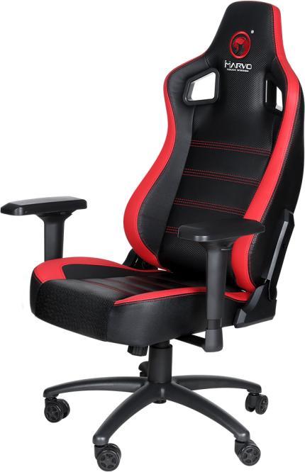 Immagine prodotto Marvo Sedia da gioco CH-118, nero-rosso