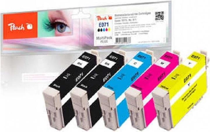 Produktbild Peach Tinte Epson T0715 2x BK, 1x C, M, Y (M, C, Y, BK)