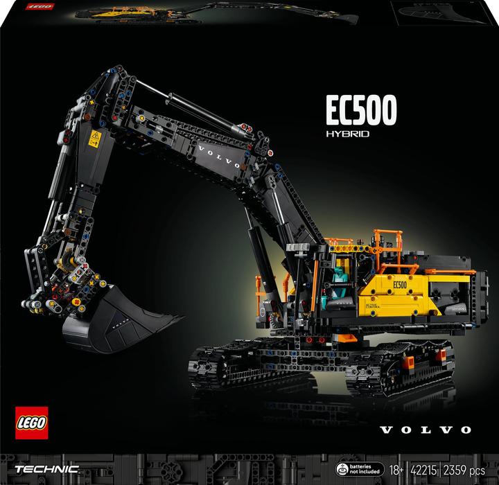 Actual product image LEGO Volvo EC500 Hybrid Bagger (42215, LEGO Technic)