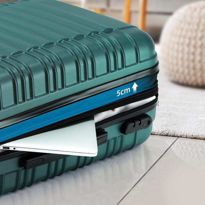 Actual product image Beibye 3-teiliges Reisekoffer Set (M (50 - 90l), L (90 - 115l), XL (from 140l))