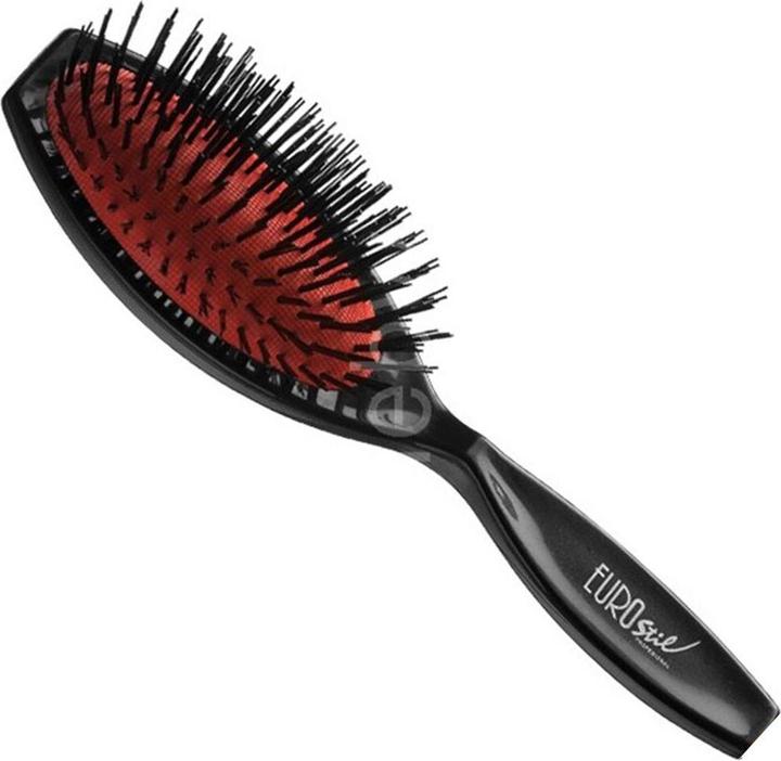 Immagine prodotto Caso Eurostil Goma Fuelle Cepillo De Pelo Nylon Mediano Negro Negro 1un