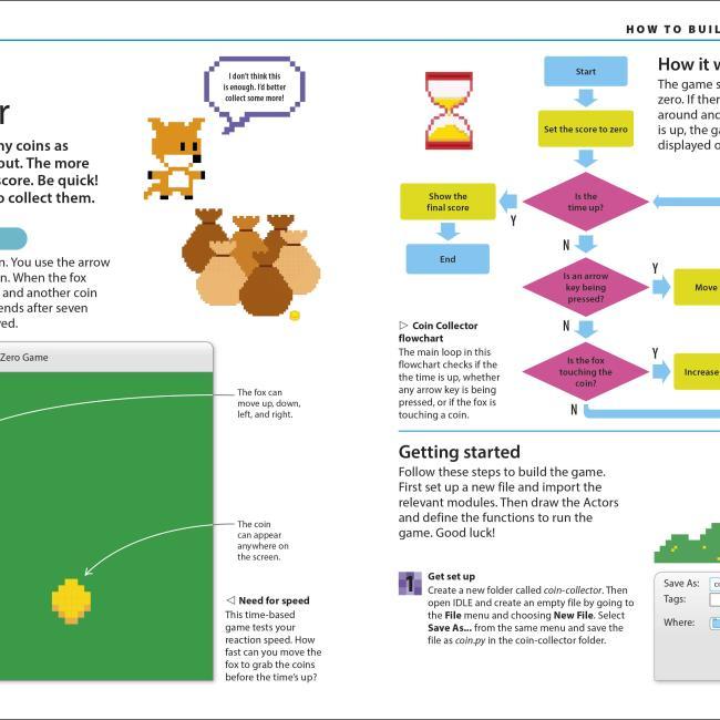 Image du produit Computer Coding Python Games for Kids (Anglais, Carol Vorderman, 2018)
