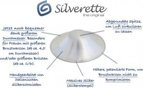Image du produit Silverette Coupelle d'allaitement (XL)