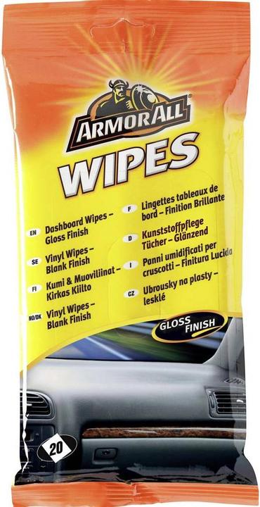 Actual product image Armor All Plastic care wipes