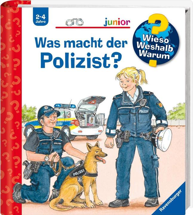Actual product image Ravensburger Was macht der Polizist? (German, Andrea Erne, Wolfgang Butcher, 2018)