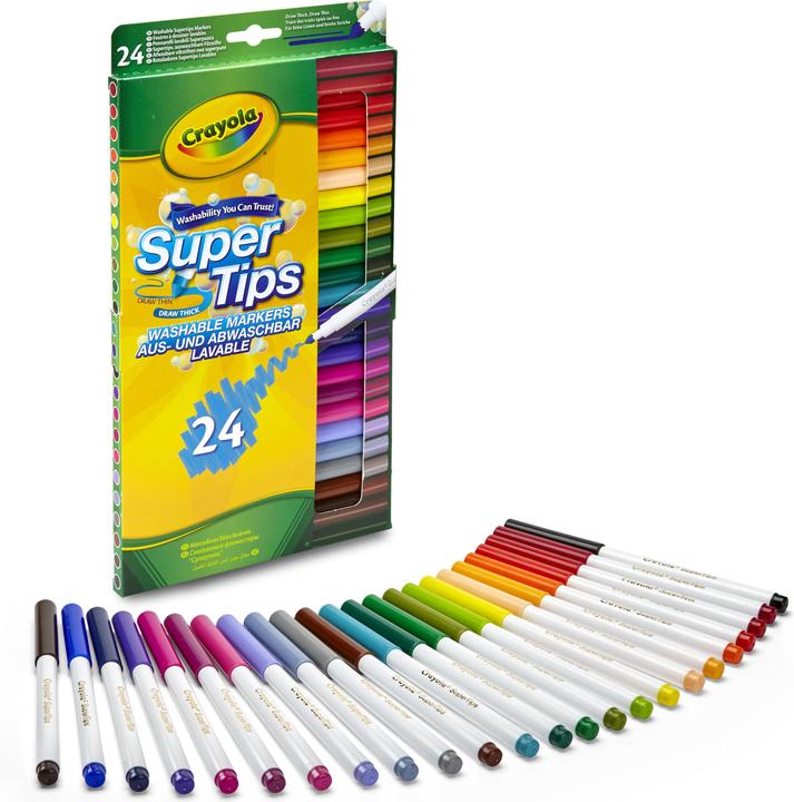 Actual product image Crayola 58-5057G (Multinational, 24 x)