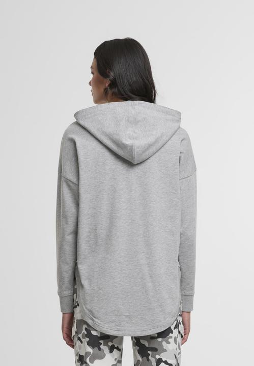 Actual product image Mister Tee MisterTee Heart EMB Ladies Oversized Hoody - 201297 (XS)