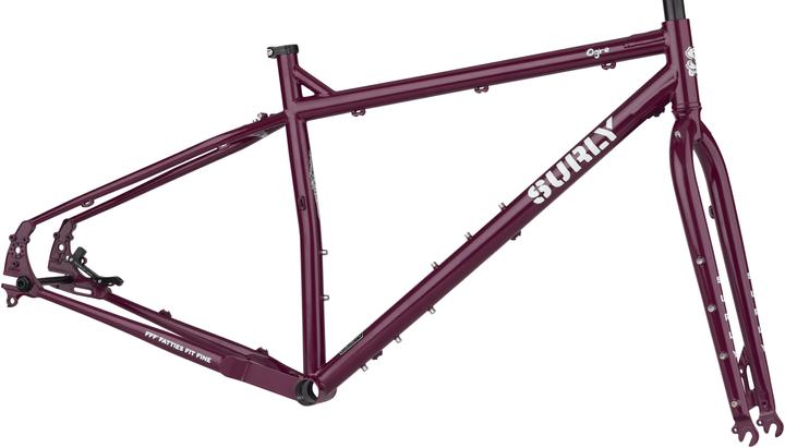 Produktbild Surly Ogre MTB Rahmenkit, 27.5+/29", S, purple