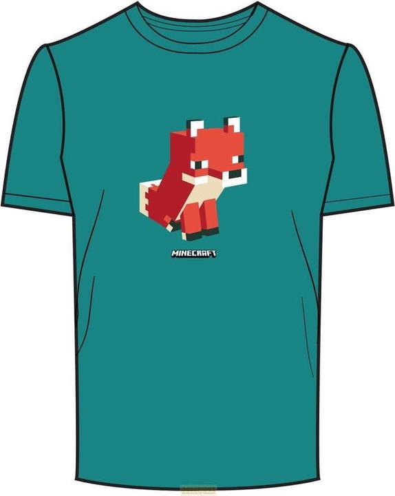Actual product image Heroes Inc Minecraft T-Shirt Simple Fox Grösse L (L)