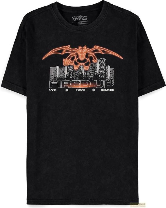 Actual product image Difuzed POKEMON - Dracaufeu - Fired Up - T-shirt homme (XL) (XL)