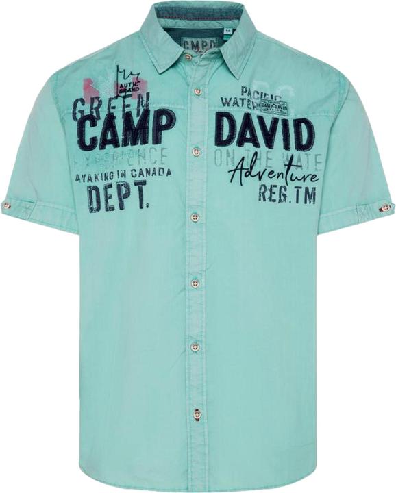 Camp David Hemd Kurzarmhemd (3XL)
