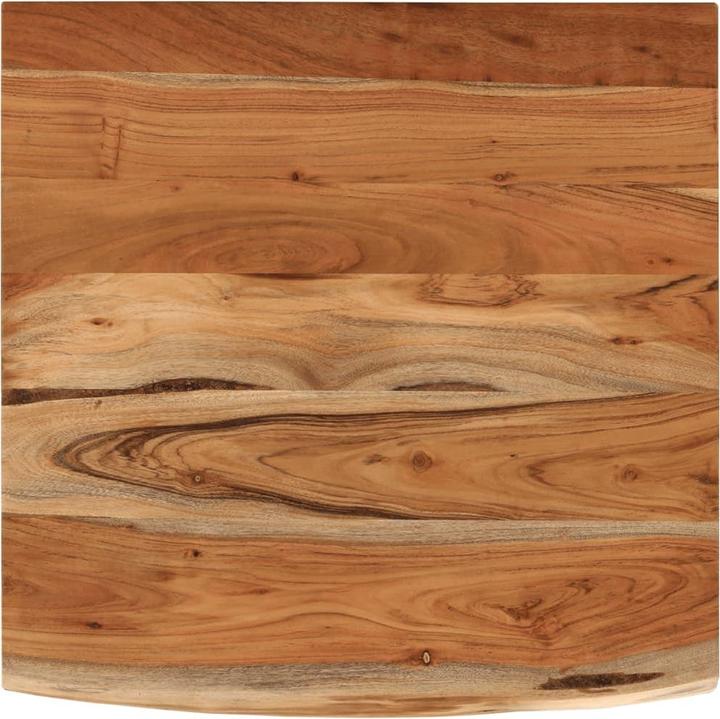 Produktbild VidaXL Wandregal Quadratisch Baumkante Hängeregal Büro Regal Massivholz Akazie (40 x 40 x 2,5 cm)