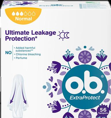Image du produit o.b. Tampons ExtraProtect Normal - Variant : 56 ks (56 x, Normal)