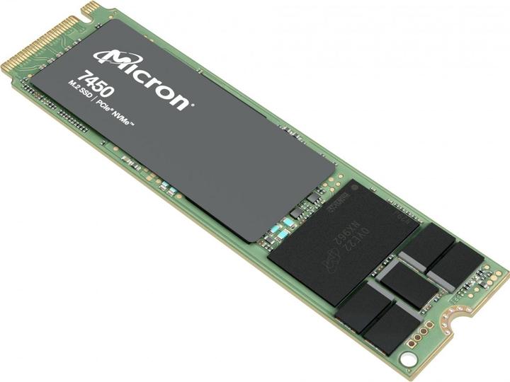 Actual product image Micron SSD 7450 PRO M.2 480GB PCIe Gen4x4 (480 GB, M.2 2280)