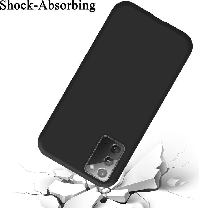 Productafbeelding Cadorabo TPU Liquid Silicone Case Cover (Samsung Galaxy Note 20)