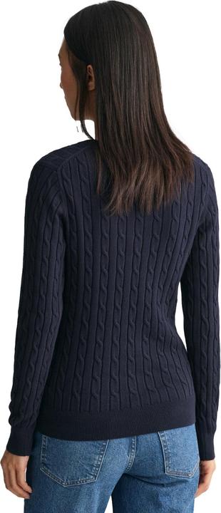 Produktbild GANT Stretch Cotton Cable V-Neck (L)