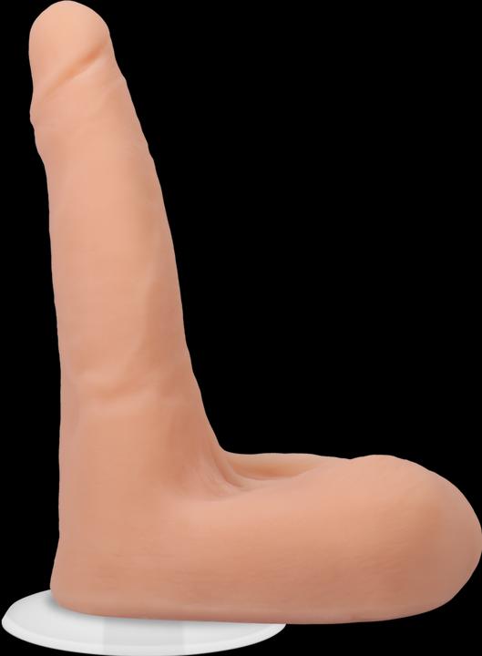Actual product image Doc Johnson Lucas Frost - Realistic ULTRASKYN Dildo - 7" / 18 cm